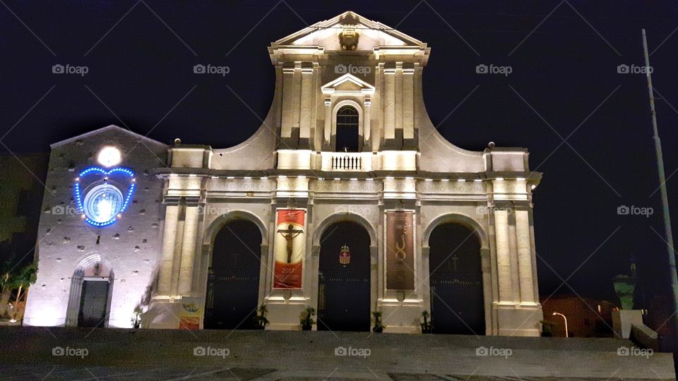 Santuario di Nostra Signora di Bonaria, Cagliari, Italy.