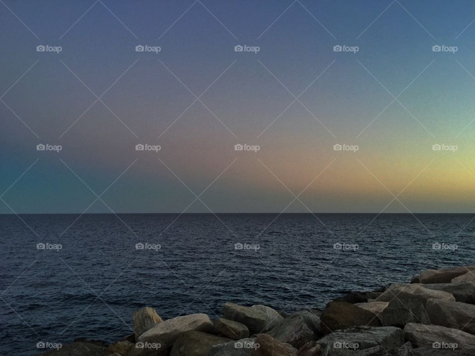 So many colors in the sky 