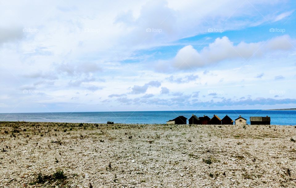 The beautiful shore of Gotland, Fårö