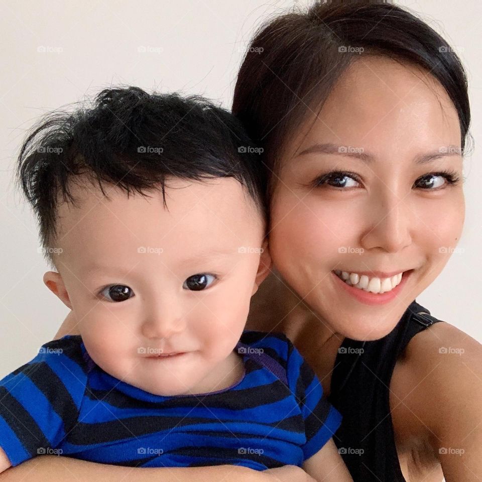 The real side of motherhood is being happy with him around everyday 