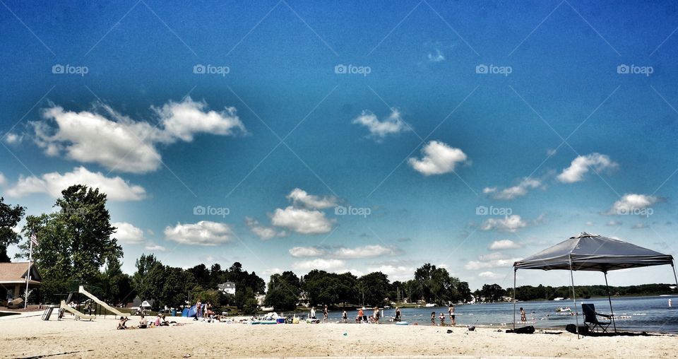 Fun at the Beach. Summer Fun