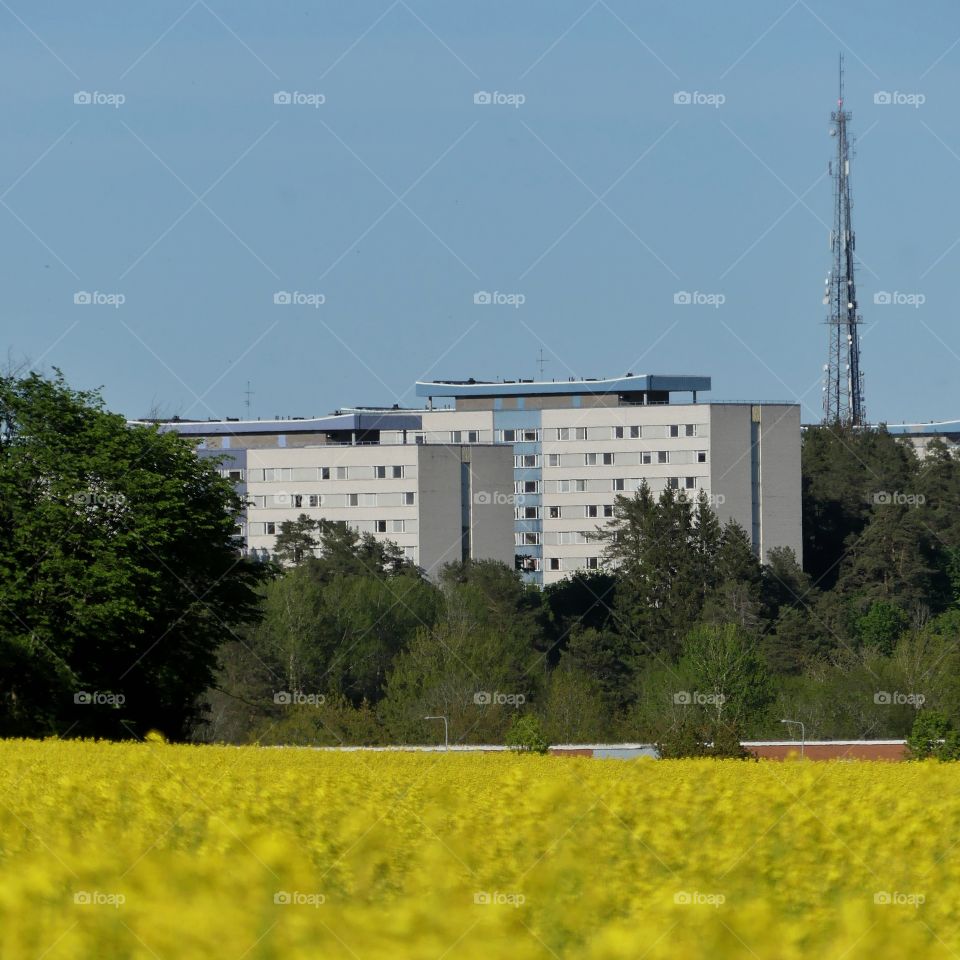 Flogsta high-rise buildings, Uppsala