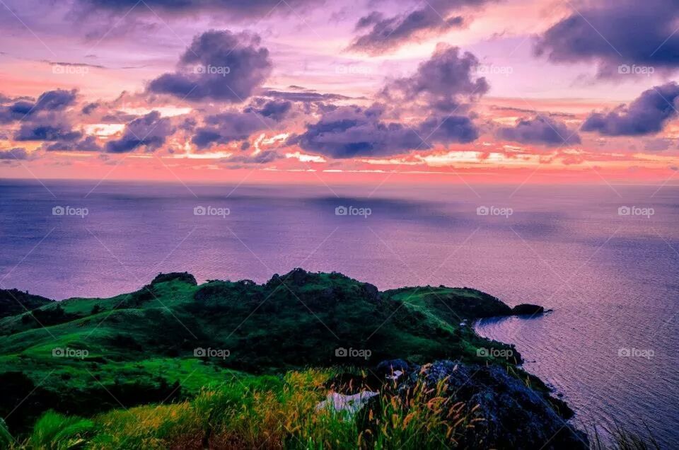 sunrise in fiji