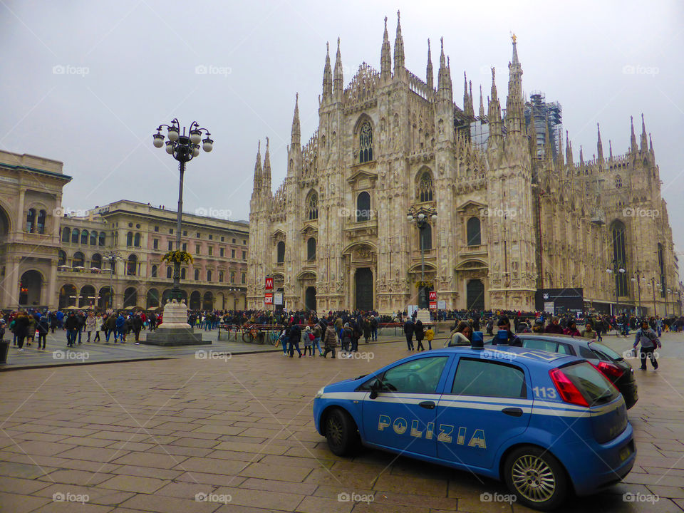 Square and Duomo,Milan.
Italy