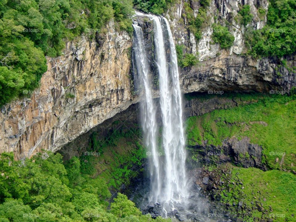 Caracol Waterfall in Canela, Brazil