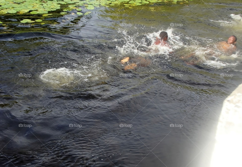 Swimming In The River