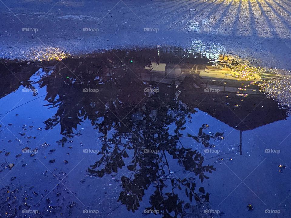 Amazing scenery reflexion