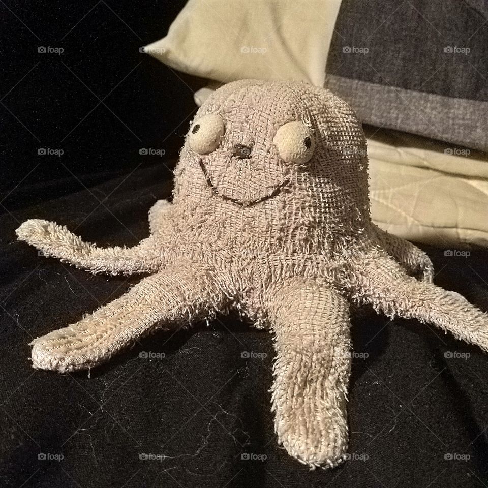 Mr Purple Octopus is still swooping around in his old age