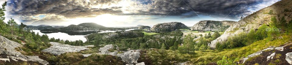 Norway country - Flatanger