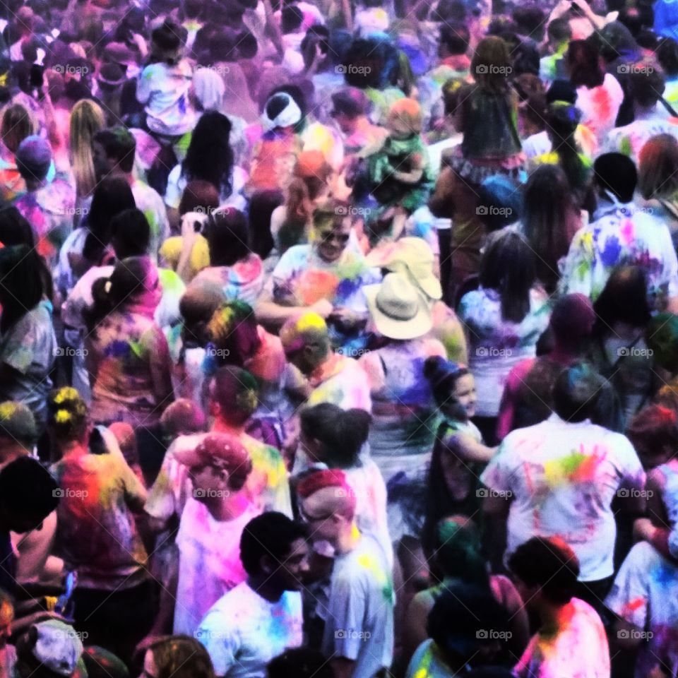 beautiful people. festival of colors