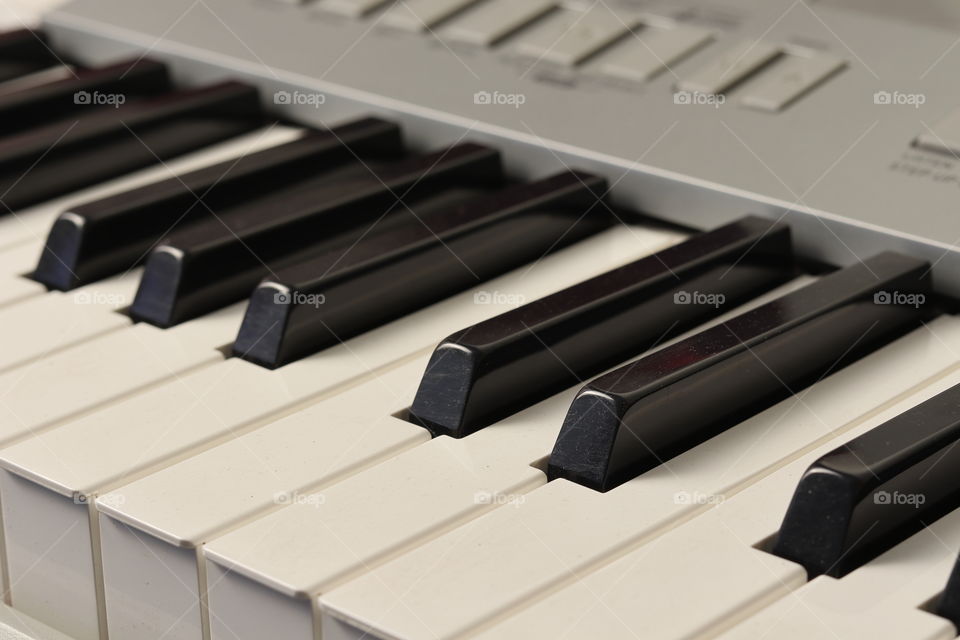 Piano keys
