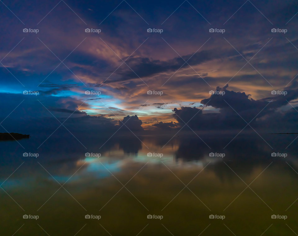 Yucatán gulf sunset 