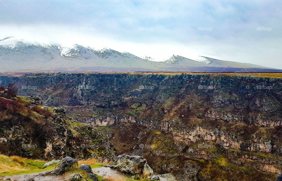 view in achtarak, armenia