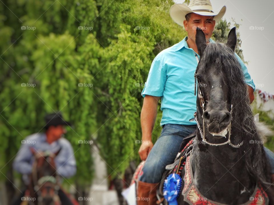 Modern Cowboys. Proud Latino Cowboy
