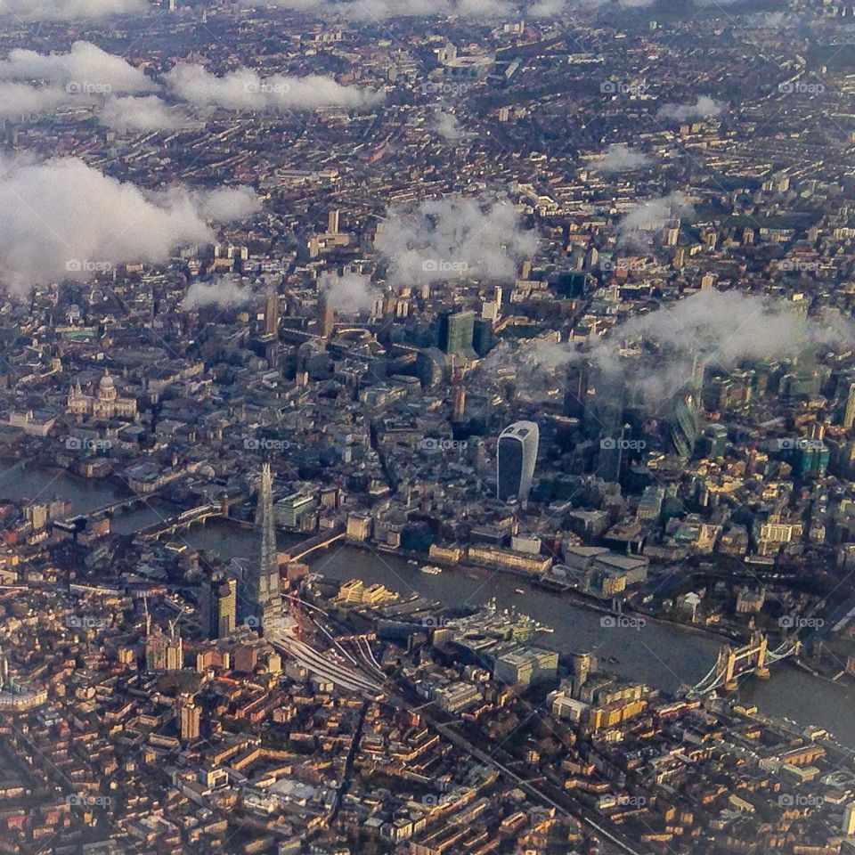 Oh London. London from the air