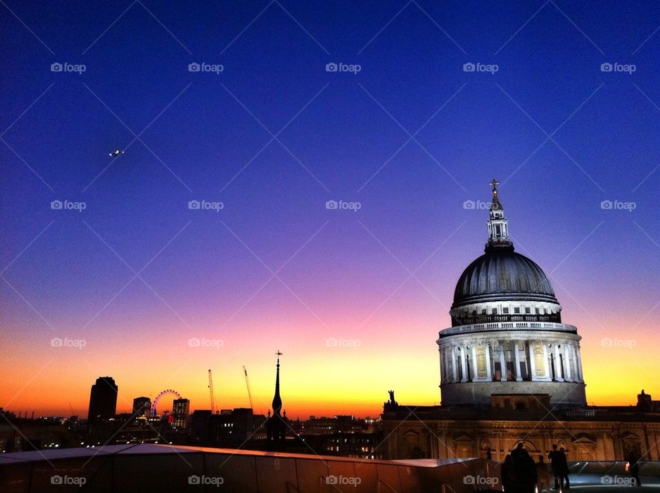 St Paul's Sunset