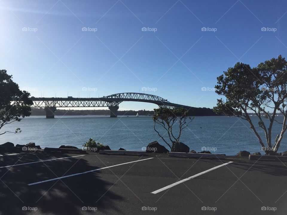 Auckland harbour bridge 