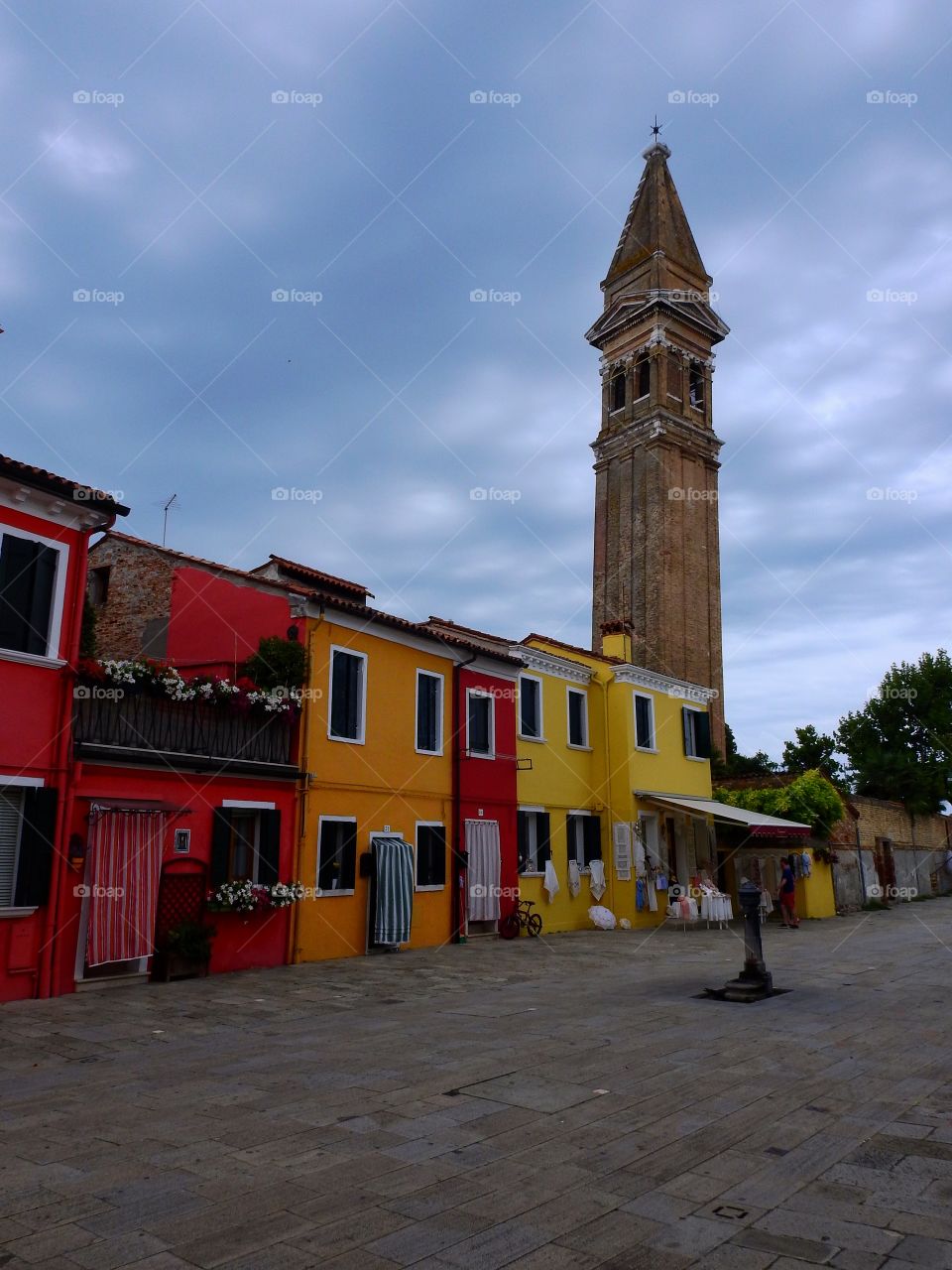 Burano town 