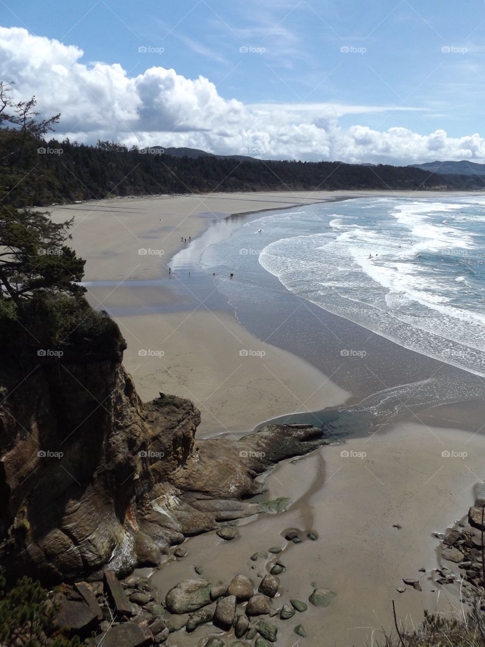 Beach at Devils Punch Bowl
