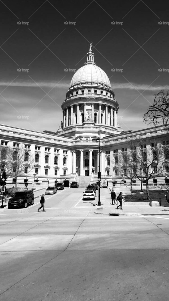 Wisconsin State Capital - Madison, Wisconsin, USA