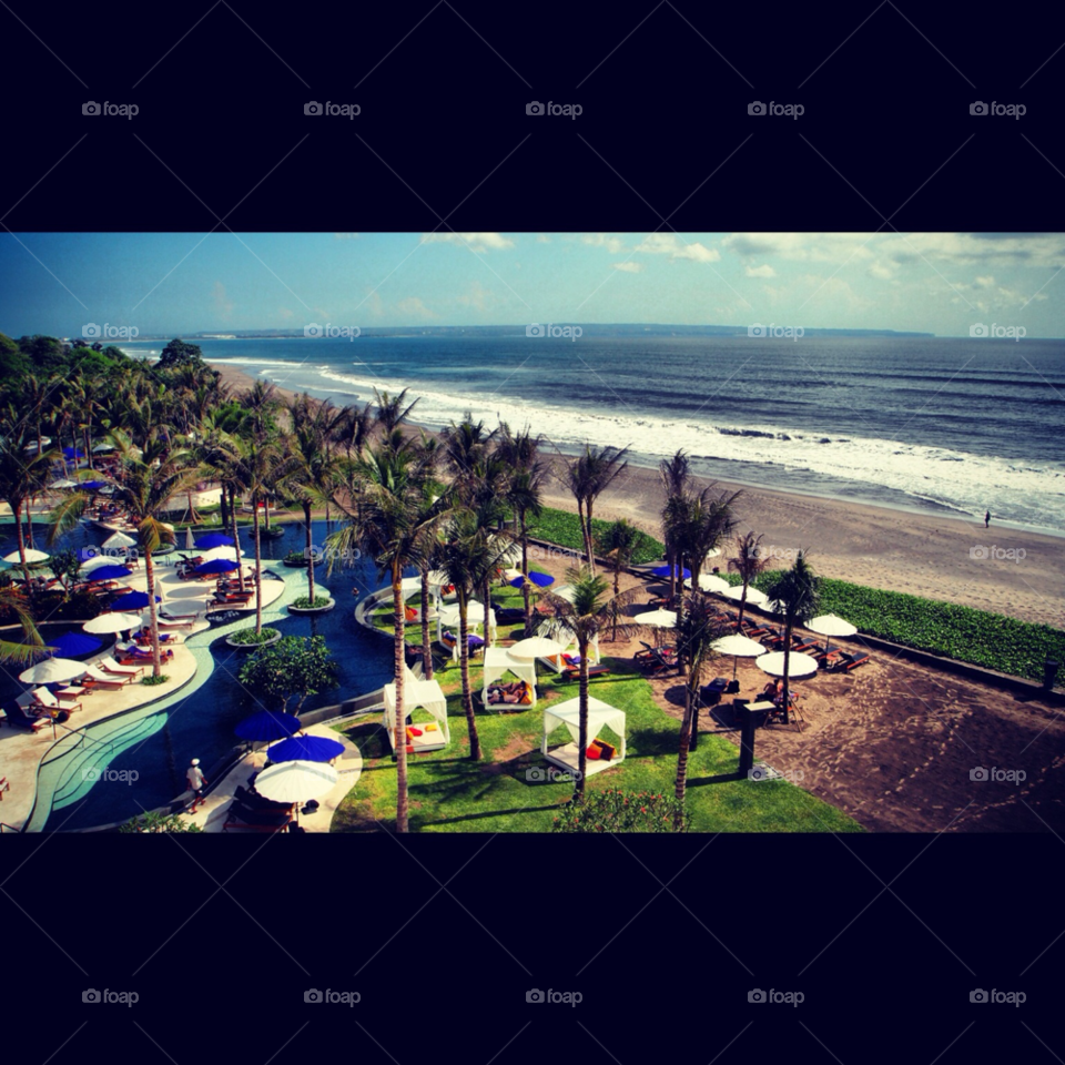 bali beach pool resort by KengPP