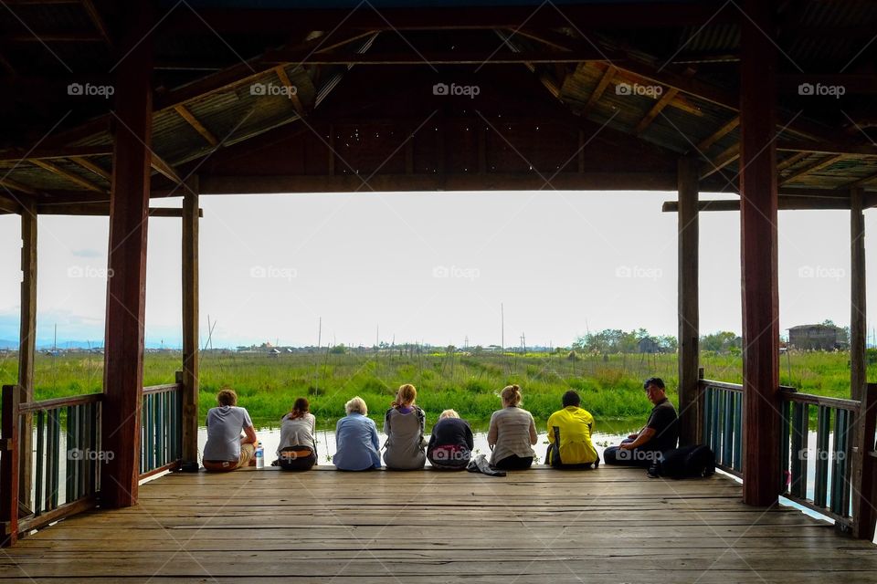 Travel, Architecture, People, Light, Bridge