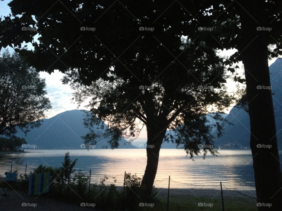 lake italië porlezza lago di lugano by Nietje70