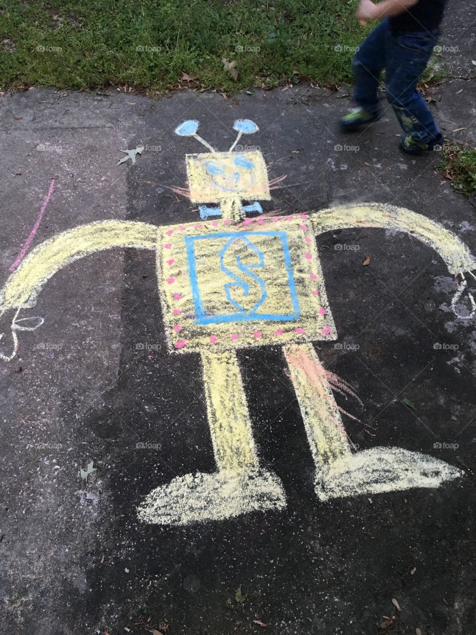Chalk robot