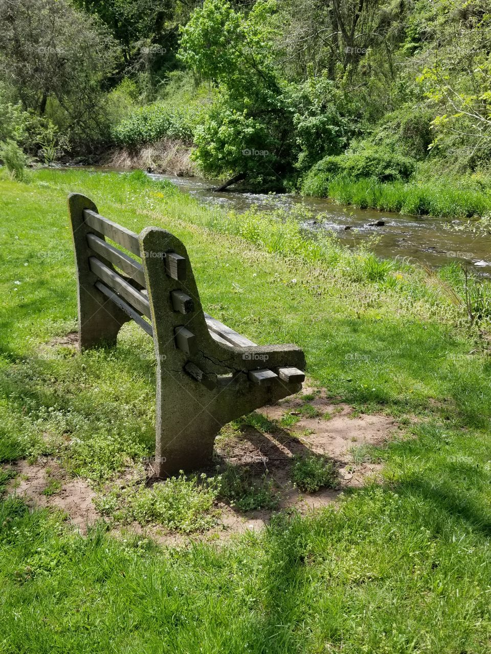 park bench