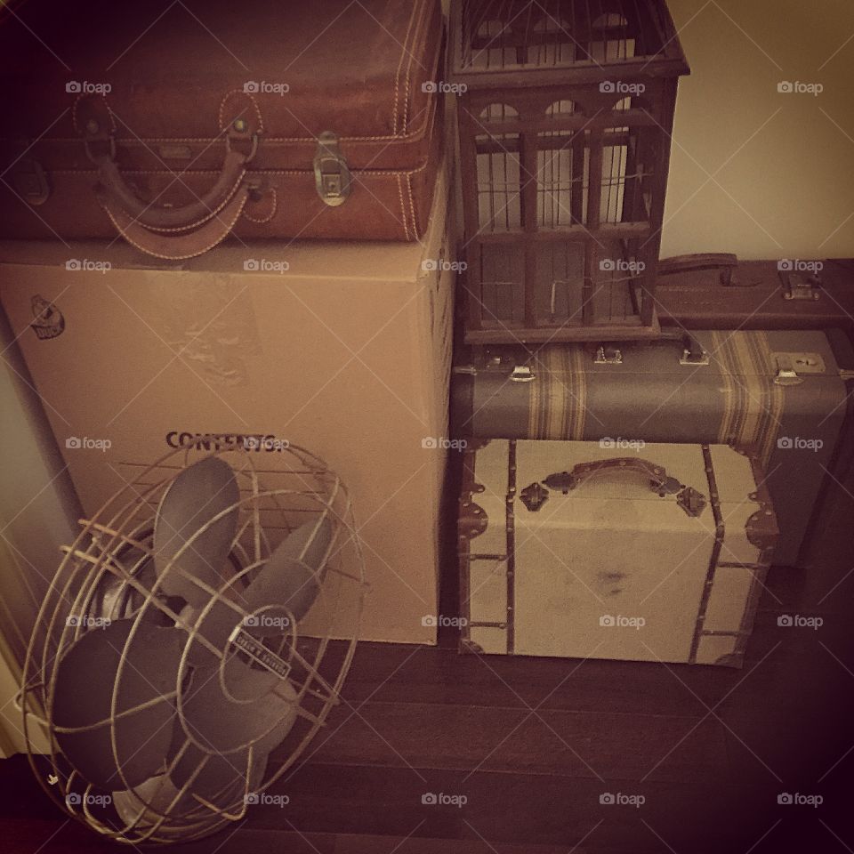 Vintage . Vintage luggage 