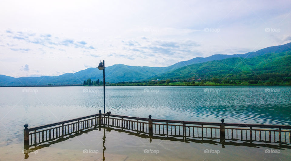 Lake landscape