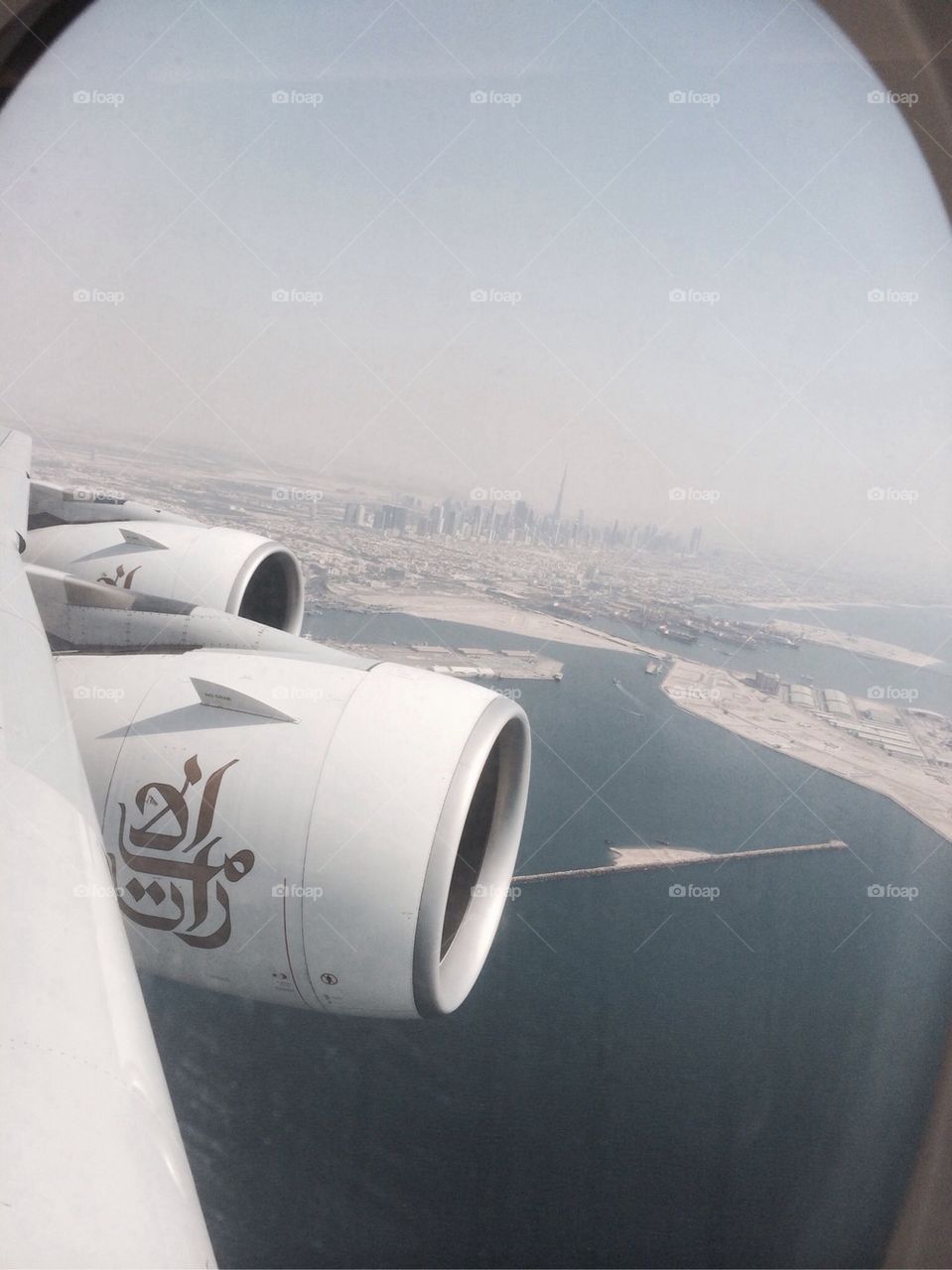 Dubai from the air.