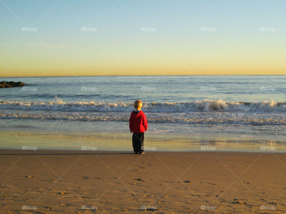 beach sunset