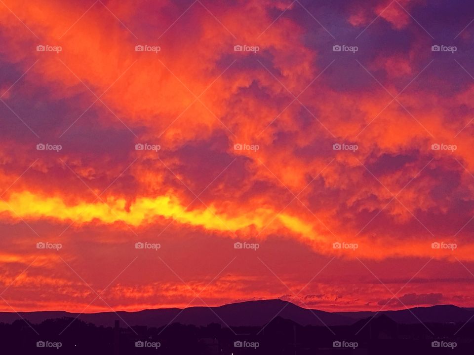 Roanoke sunset 