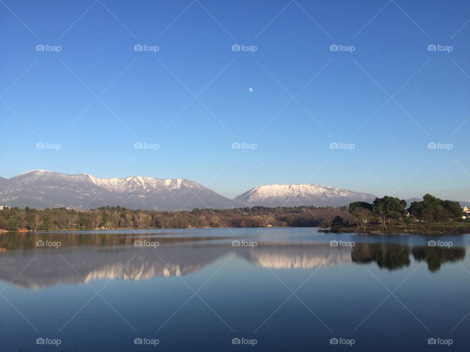 Mountains of Tirana, Albania