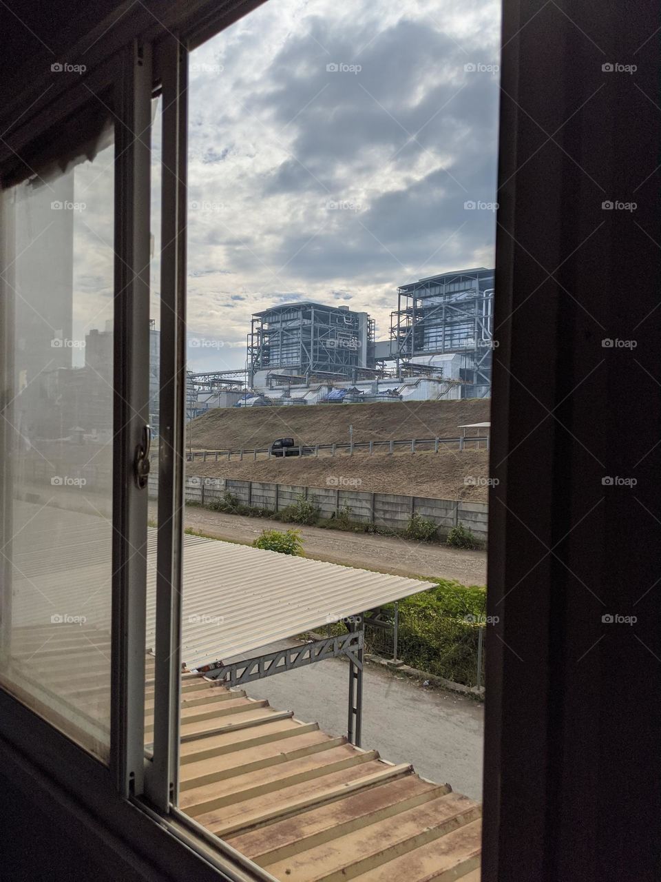 window view after work