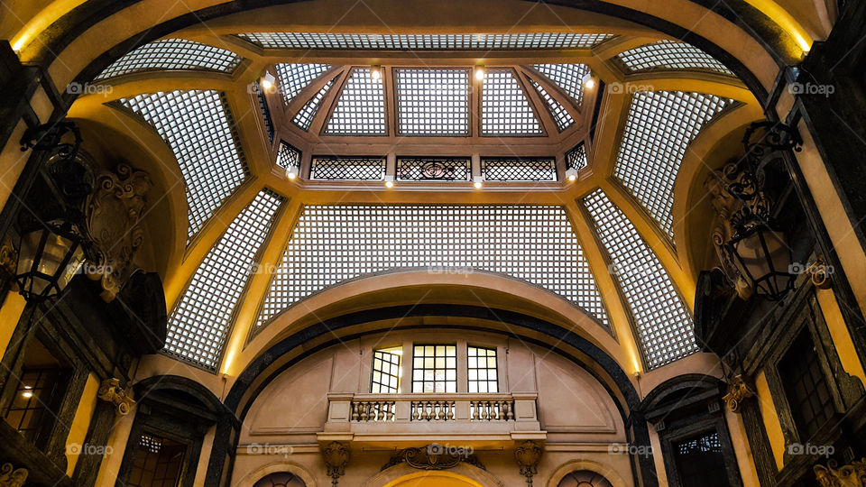 Gallery in Turin in Italy