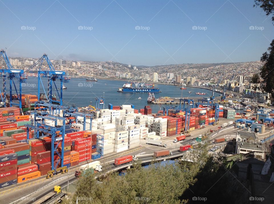 Port of Valparaiso, Chile