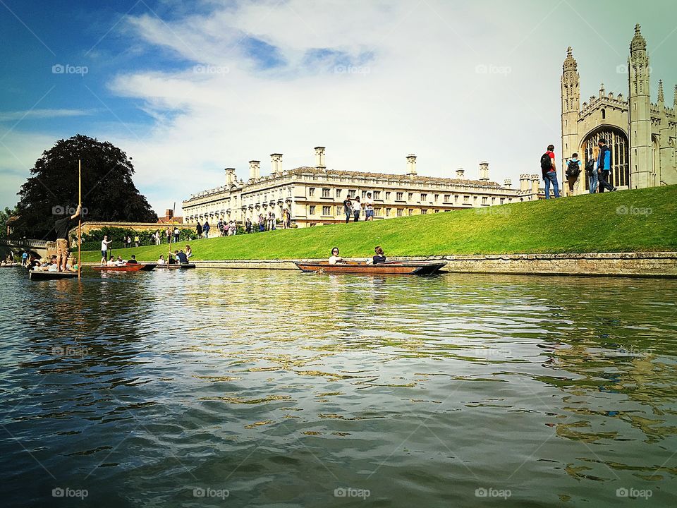 Cambridge by Punt