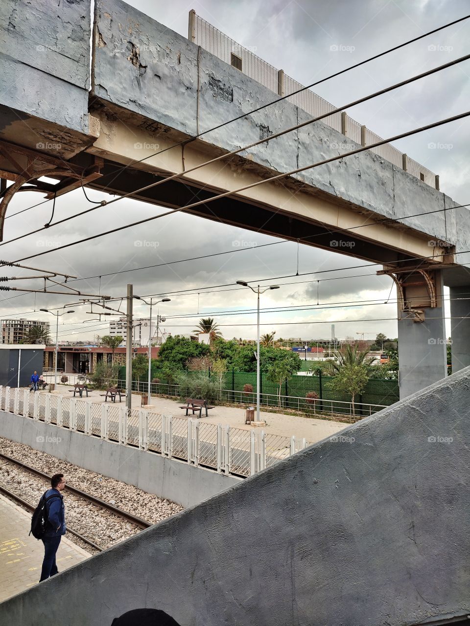 Train Station - capturing the moment