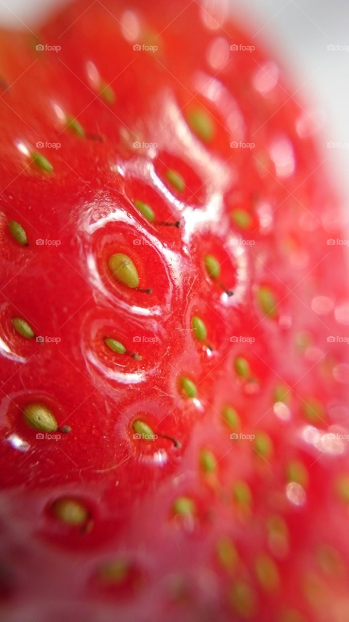 Strawberry macro