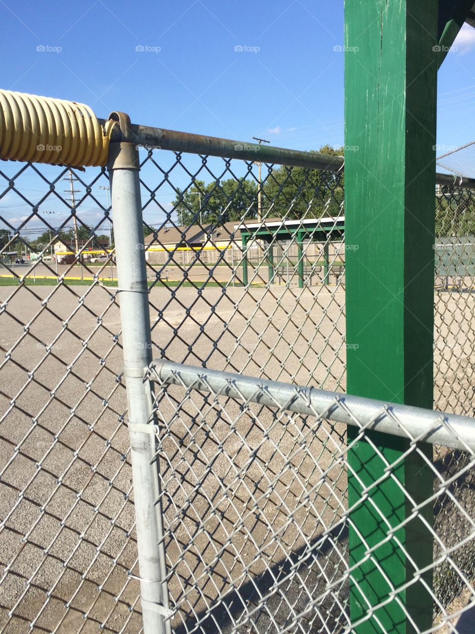 Ball Park Behind the Fence