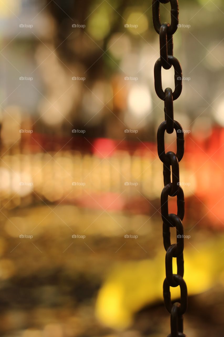 Chain bokeh