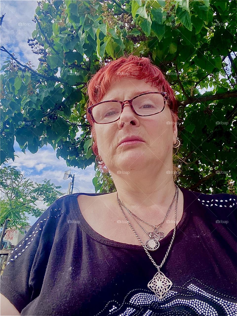 This is me, “Petra Schiller” a.k.a. “Maxine Firefox” aboard “Salvation”, the “28 ft 1969 Luhrs” cabin cruiser at “Newtown Creek” by the “Pulaski Bridge” in LIC, Queens that I and my partner “Timothy Trespas” call home. 2023. Hypnotic Productions