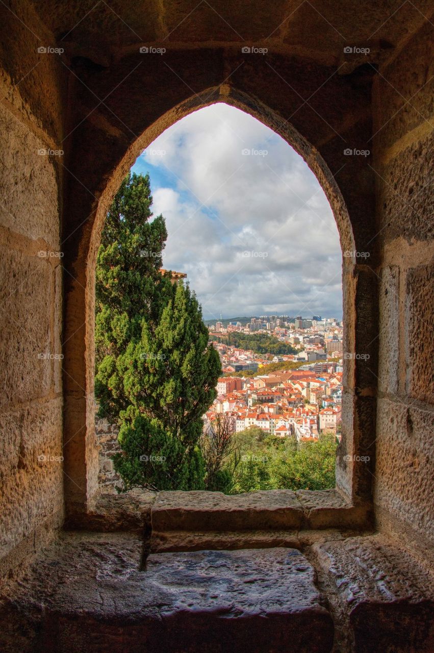 Lisbon castle 