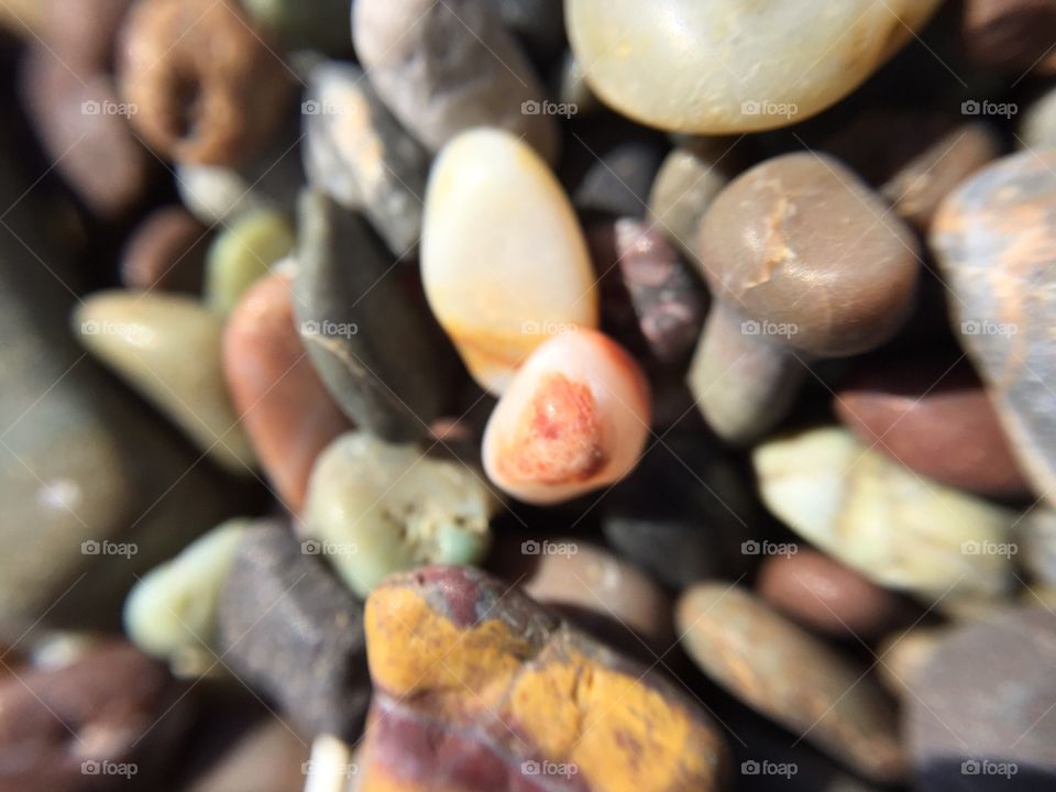 Pebbles. Multitude