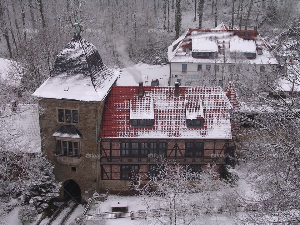 snow winter castle hanoverian by martinfarmer