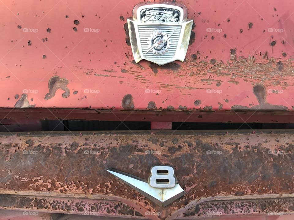 Old Ford truck