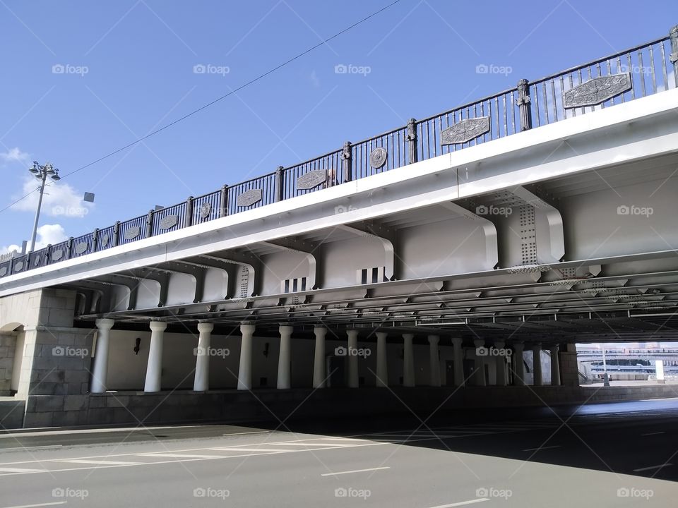 Bridge over the highway.