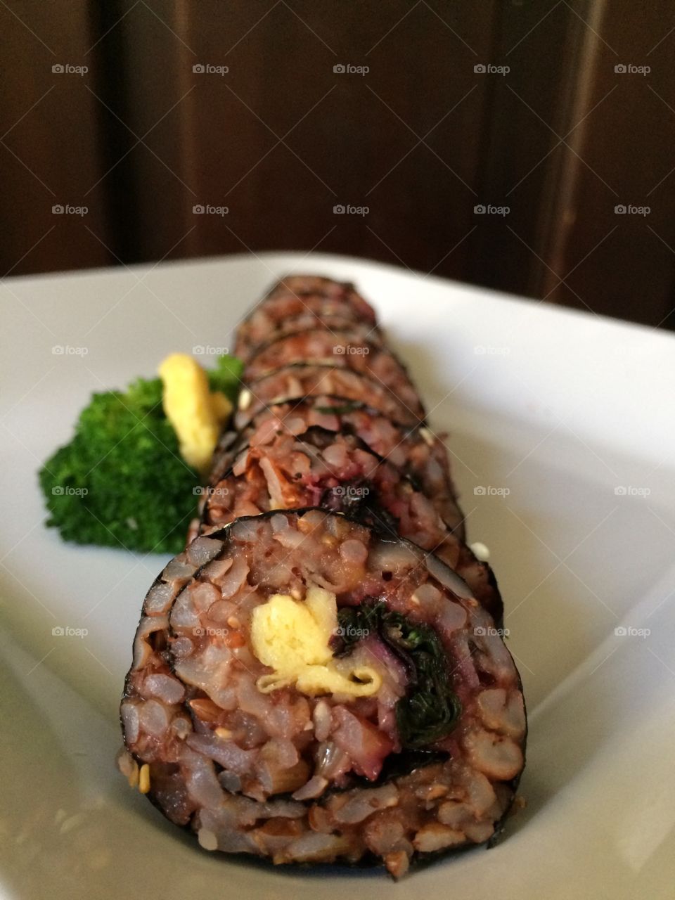 Red Rice Kimbap